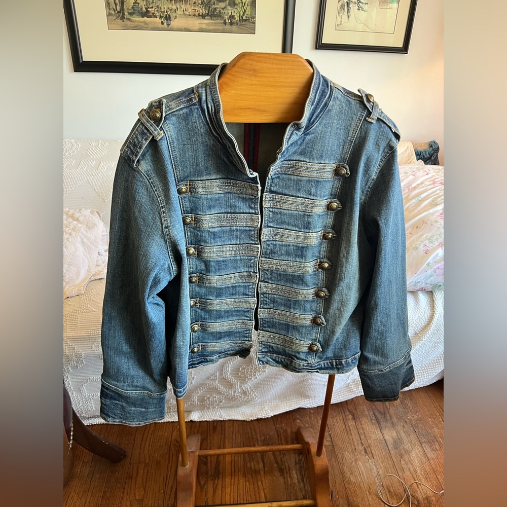WOMEN’S DENIM JACKET military boho